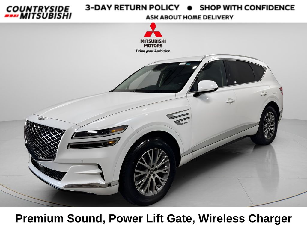 Uyuni White 2024 Genesis GV80 2.5T AWD SUV / Crossover All-Wheel Drive 8-Speed Automatic