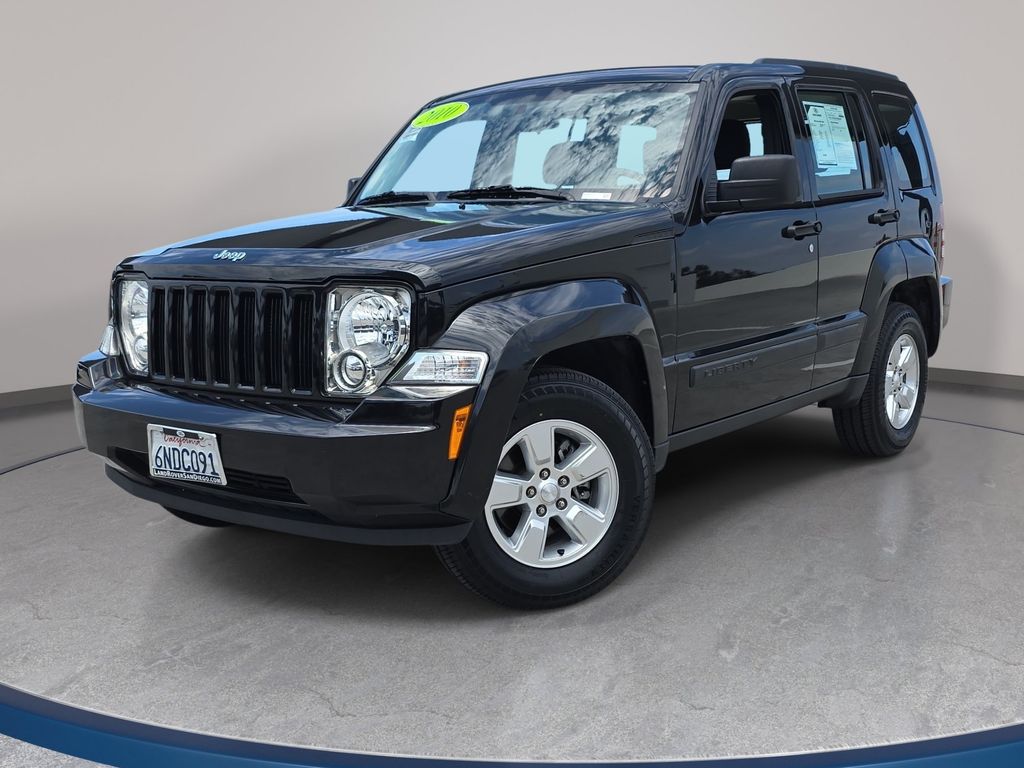 Brilliant Black Crystal Pearlcoat 2010 Jeep Liberty SUV / Crossover 4X2 4-Speed Automatic