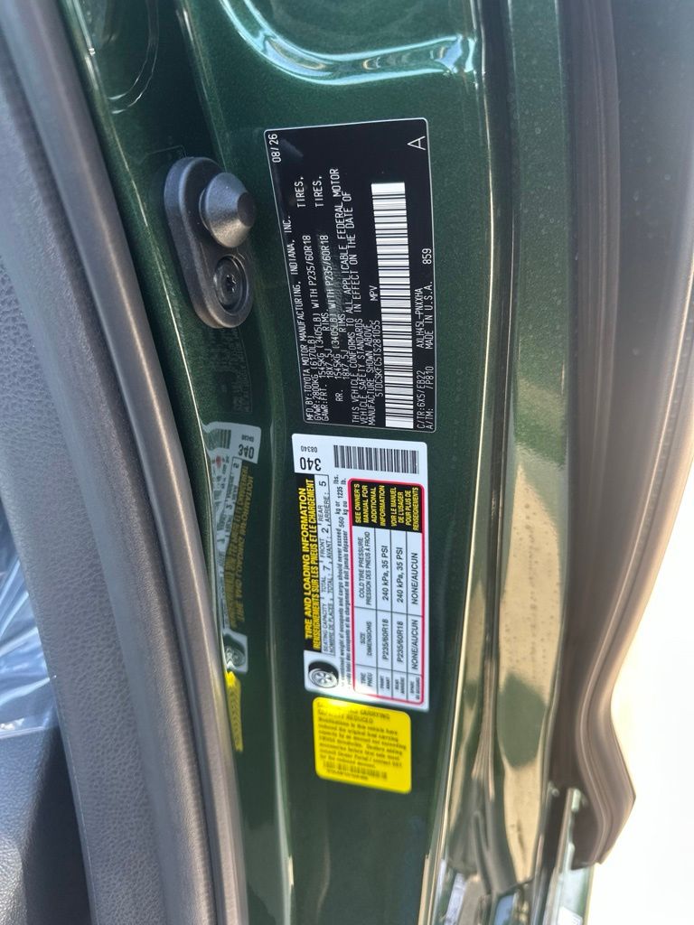 New 2026 Toyota Sienna Van