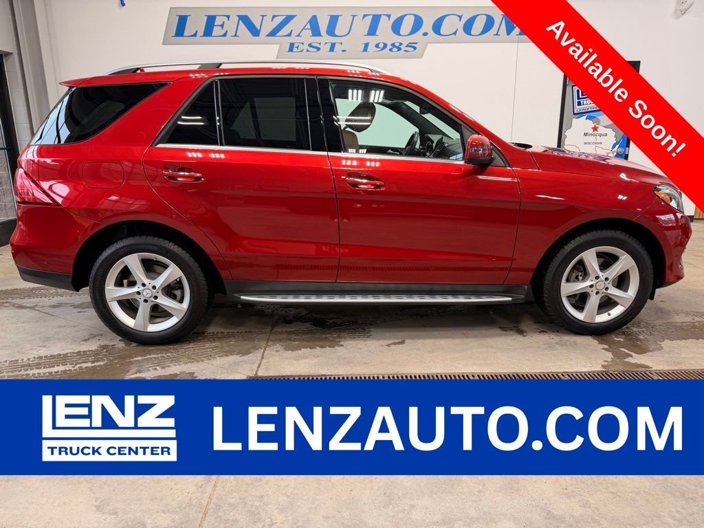 designo Cardinal Red Metallic 2017 Mercedes-Benz GLE 350 4MATIC SUV / Crossover All-Wheel Drive 7-Speed Automatic