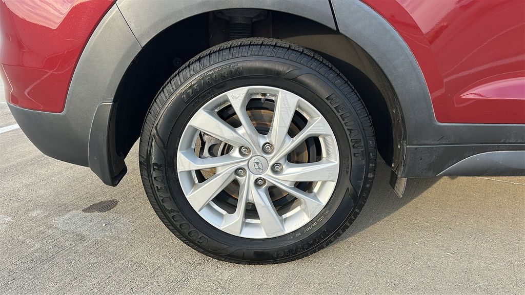 2020 Hyundai Tucson SE Red at DeMontrond Ford