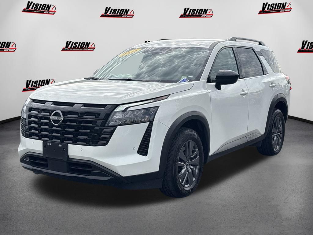 Glacier White 2026 Nissan Pathfinder SUV / Crossover All-Wheel Drive 9-Speed Automatic