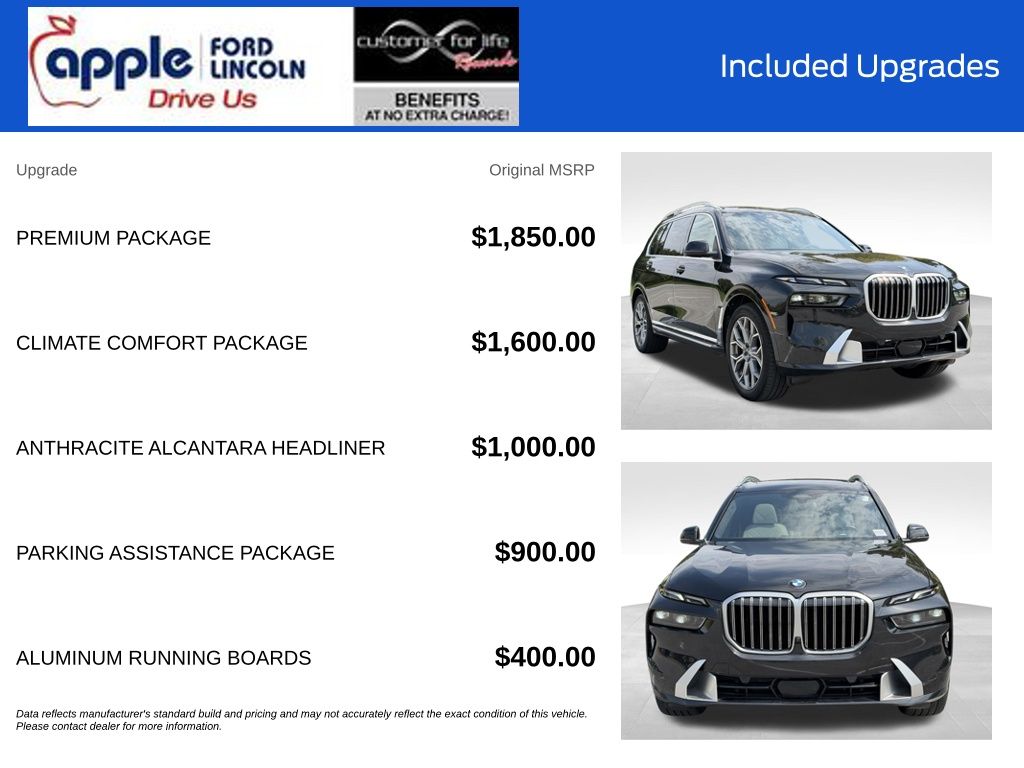 2024 BMW X7 xDrive40i