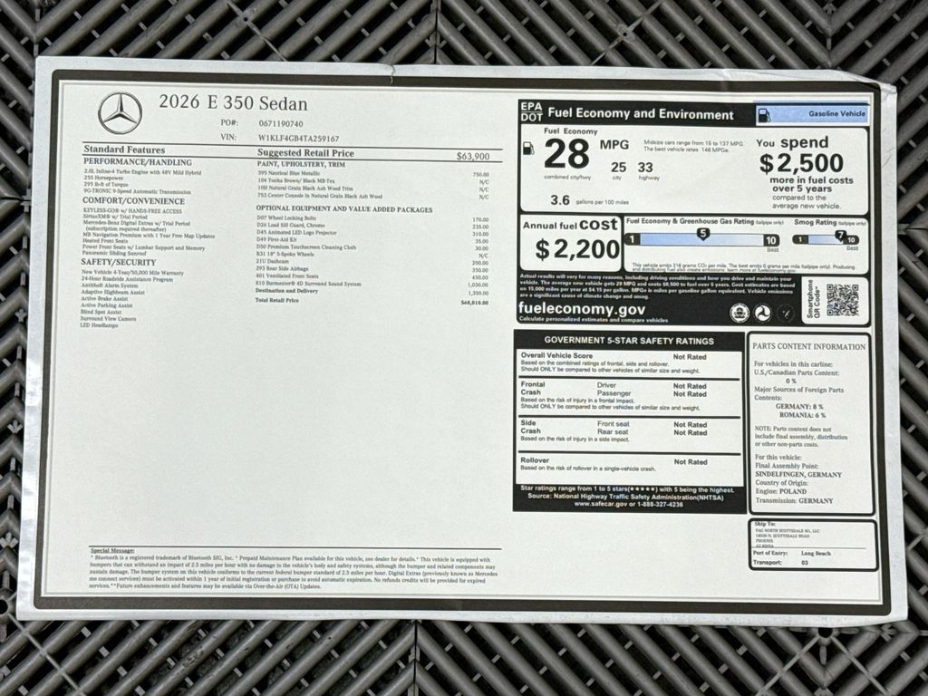 Thumbnail: 2026 Mercedes-Benz E-Class - 9