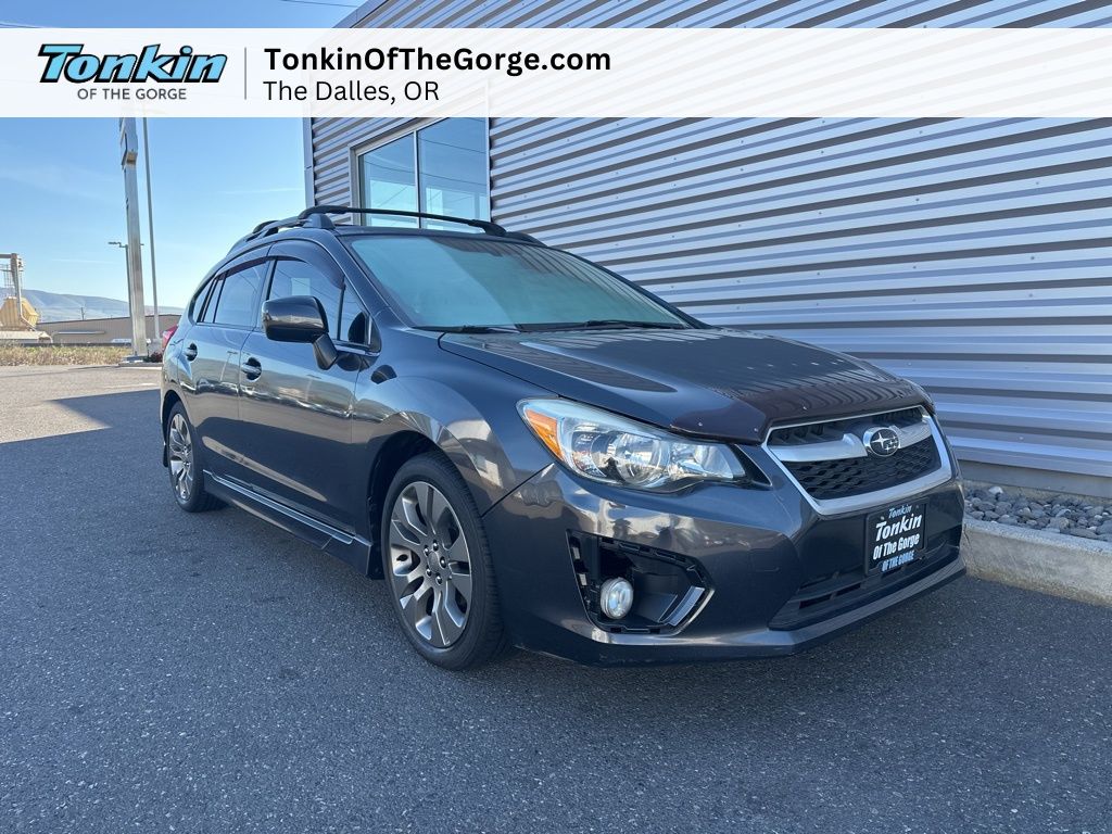 Dark Gray Metallic 2014 Subaru Impreza 2.0i Sport Premium Wagon Hatchback All-Wheel Drive Continuously Variable Transmission