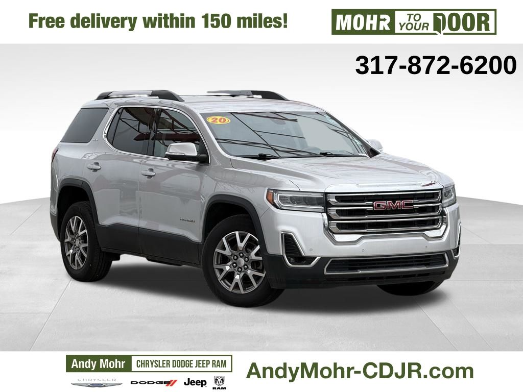 Quicksilver Metallic 2020 GMC Acadia SLT FWD SUV / Crossover Front-Wheel Drive 9-Speed Automatic