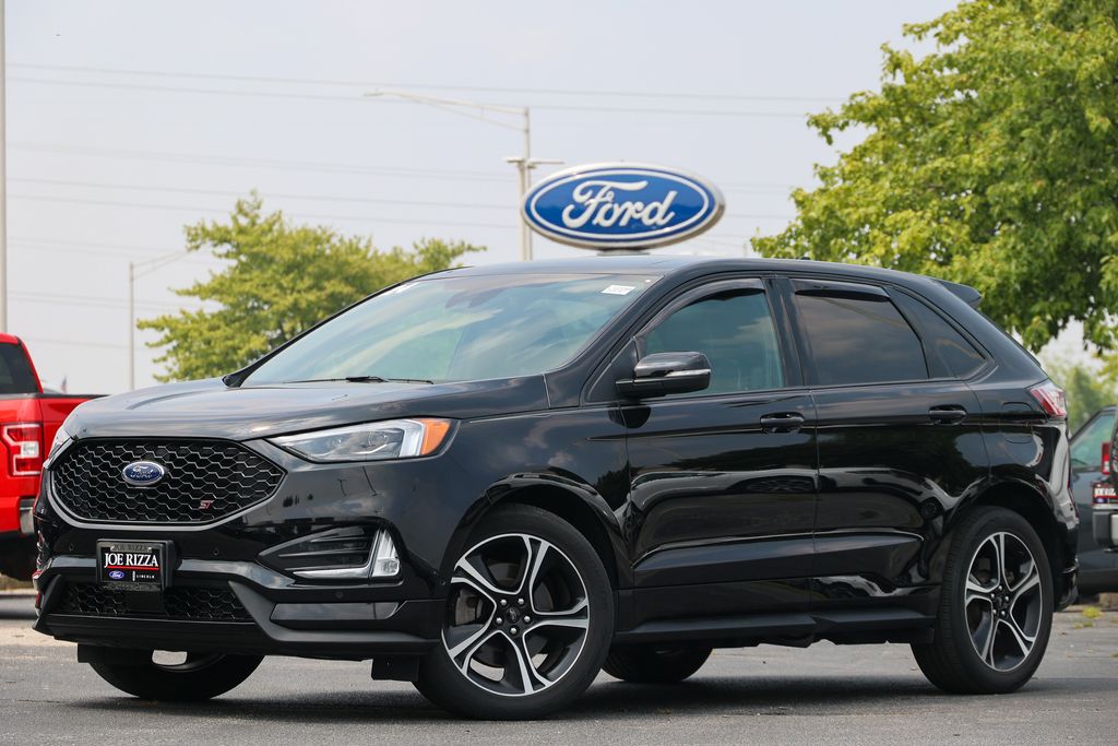 Black Metallic 2024 Ford Edge SUV / Crossover All-Wheel Drive 7-Speed Automatic