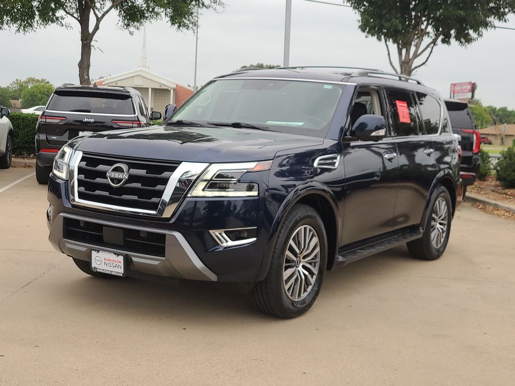Hermosa Blue Pearl 2023 Nissan Armada SUV / Crossover 4X2 7-Speed Automatic