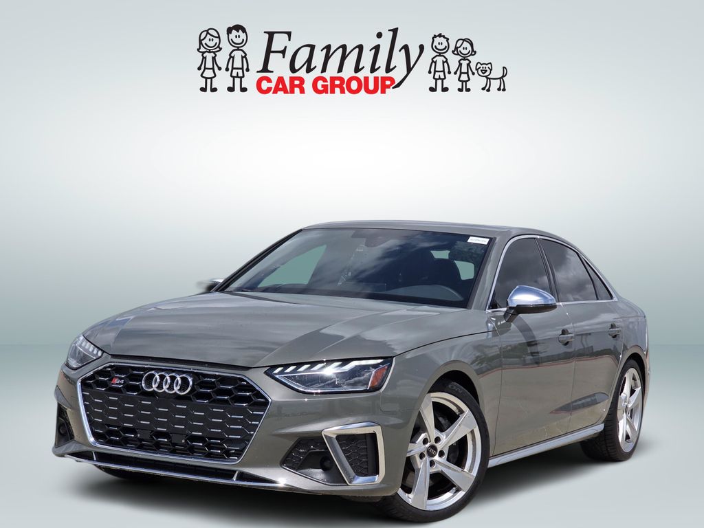 Gray Metallic 2023 Audi S4 Sedan All-Wheel Drive 8-Speed Automatic