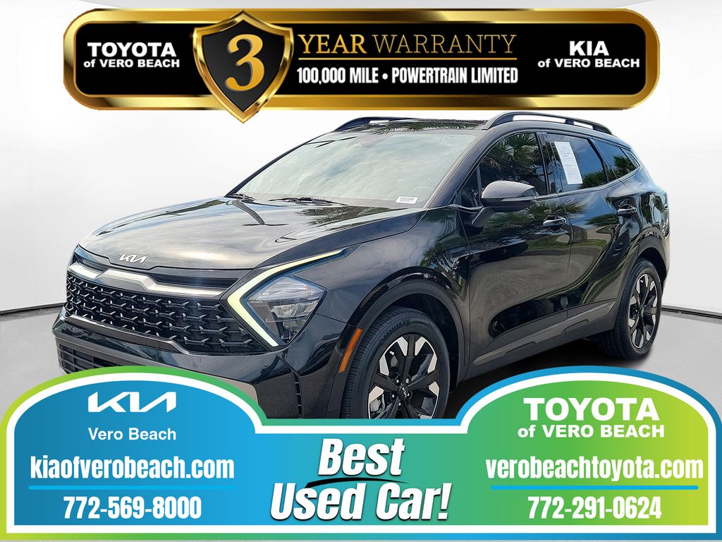 Fusion Black 2023 Kia Sportage Hybrid Plug-In X-Line AWD SUV / Crossover All-Wheel Drive 6-Speed Automatic