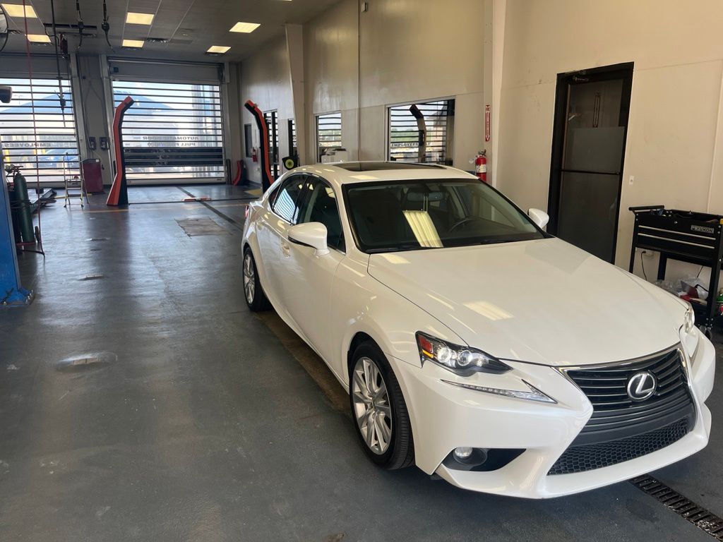 Ultra White 2015 Lexus IS Sedan All-Wheel Drive 6-Speed Automatic