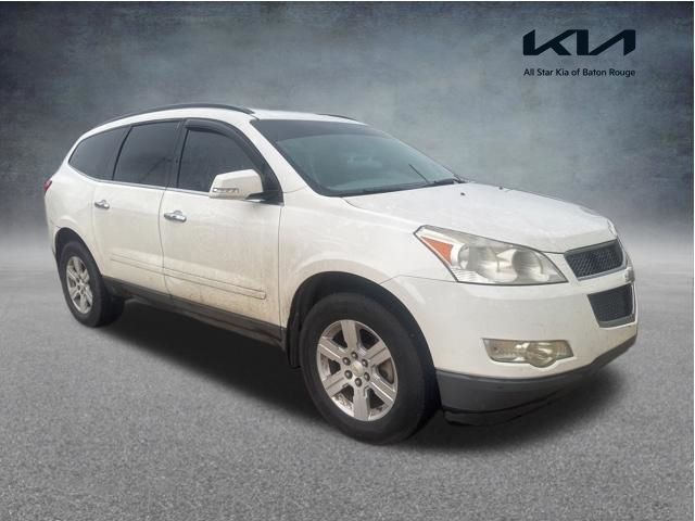 White Diamond Clearcoat 2012 Chevrolet Traverse 1LT FWD SUV / Crossover Front-Wheel Drive 6-Speed Automatic Overdrive