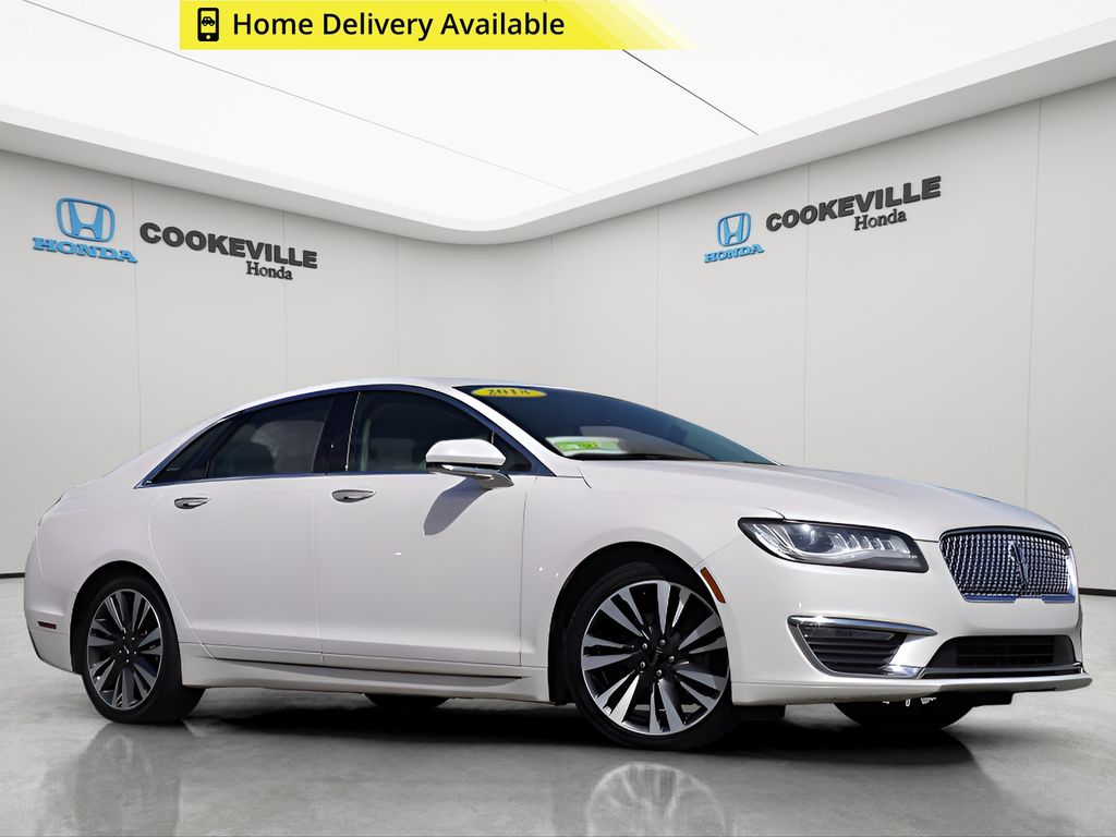 White Platinum 2018 Lincoln MKZ Reserve FWD Sedan Front-Wheel Drive 6-Speed Automatic