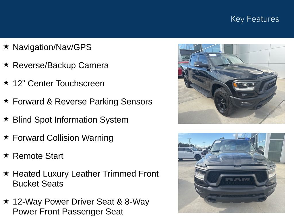 2021 Ram 1500 Rebel Crew Cab 4x4 5'7" Box