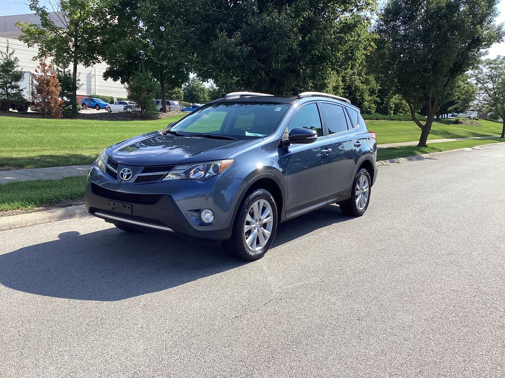 Shoreline Blue Pearl 2013 Toyota RAV4 SUV / Crossover All-Wheel Drive 6-Speed Automatic