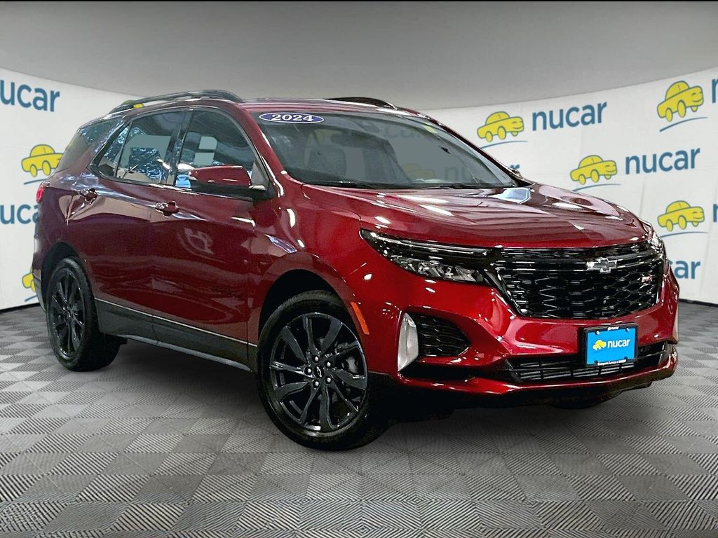 Radiant Red Tintcoat 2024 Chevrolet Equinox SUV / Crossover Four-Wheel Drive 6-Speed Automatic Overdrive