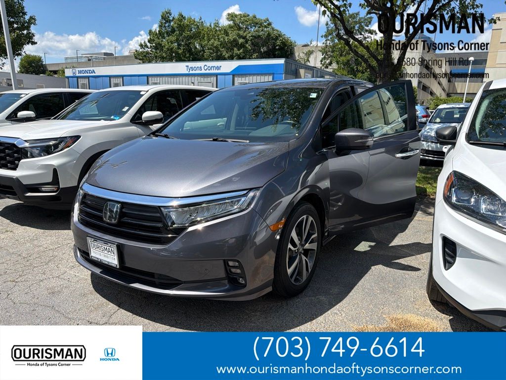 Gray (Modern Steel Metallic) 2023 Honda Odyssey Minivan Front-Wheel Drive Automatic