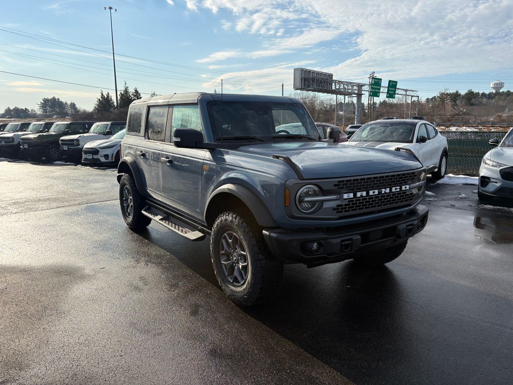 Blue (Azure Gray Metallic) 2025 Ford Bronco Badlands 4-Door 4WD SUV / Crossover Four-Wheel Drive Automatic