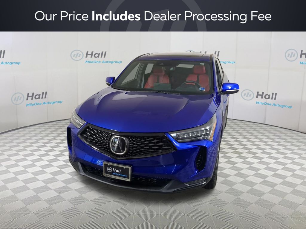 Apex Blue Pearl 2024 Acura RDX SUV / Crossover All-Wheel Drive Automatic