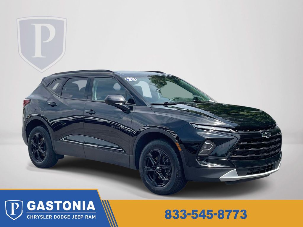 Black 2023 Chevrolet Blazer SUV / Crossover Front-Wheel Drive 9-Speed Automatic Overdrive