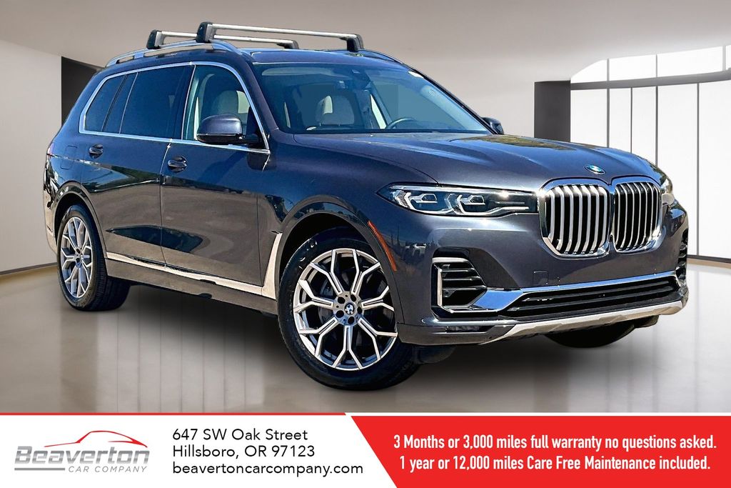 Arctic Gray Metallic 2020 BMW X7 SUV / Crossover All-Wheel Drive 8-Speed Automatic