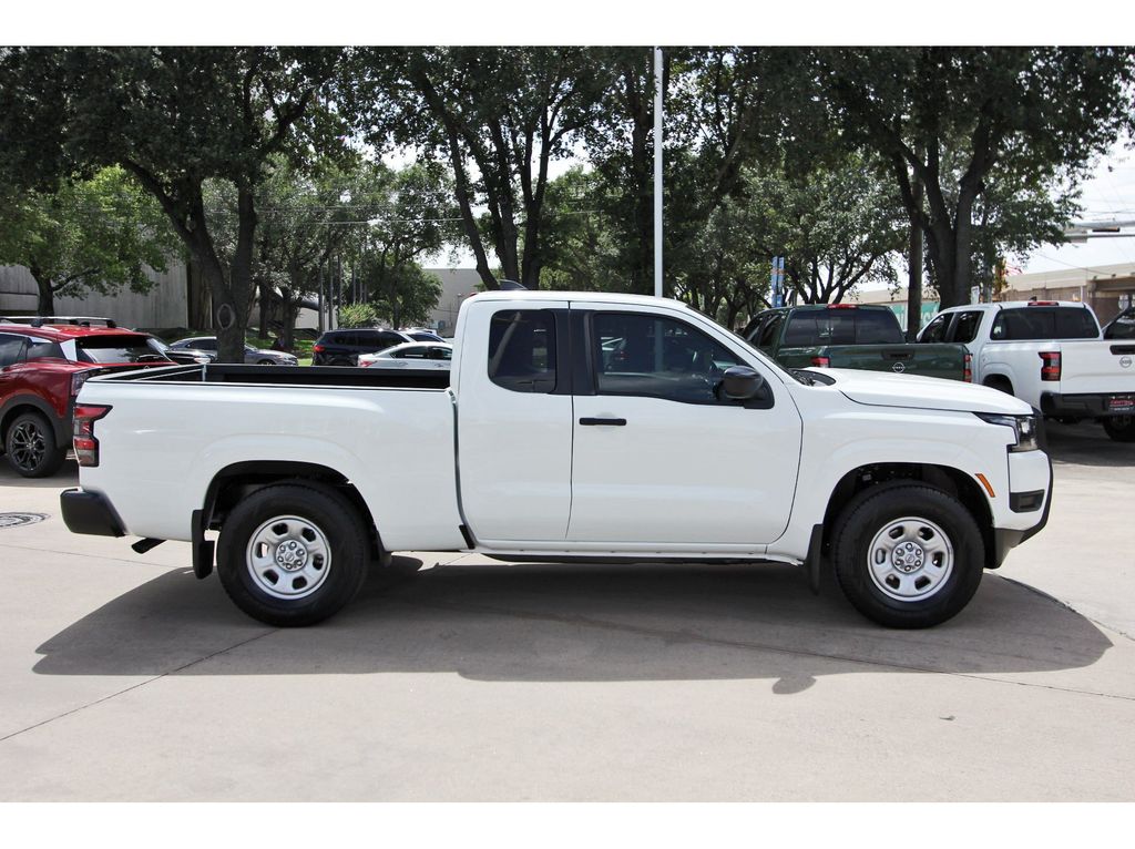 2026 Nissan Frontier S White at South Houston Nissan