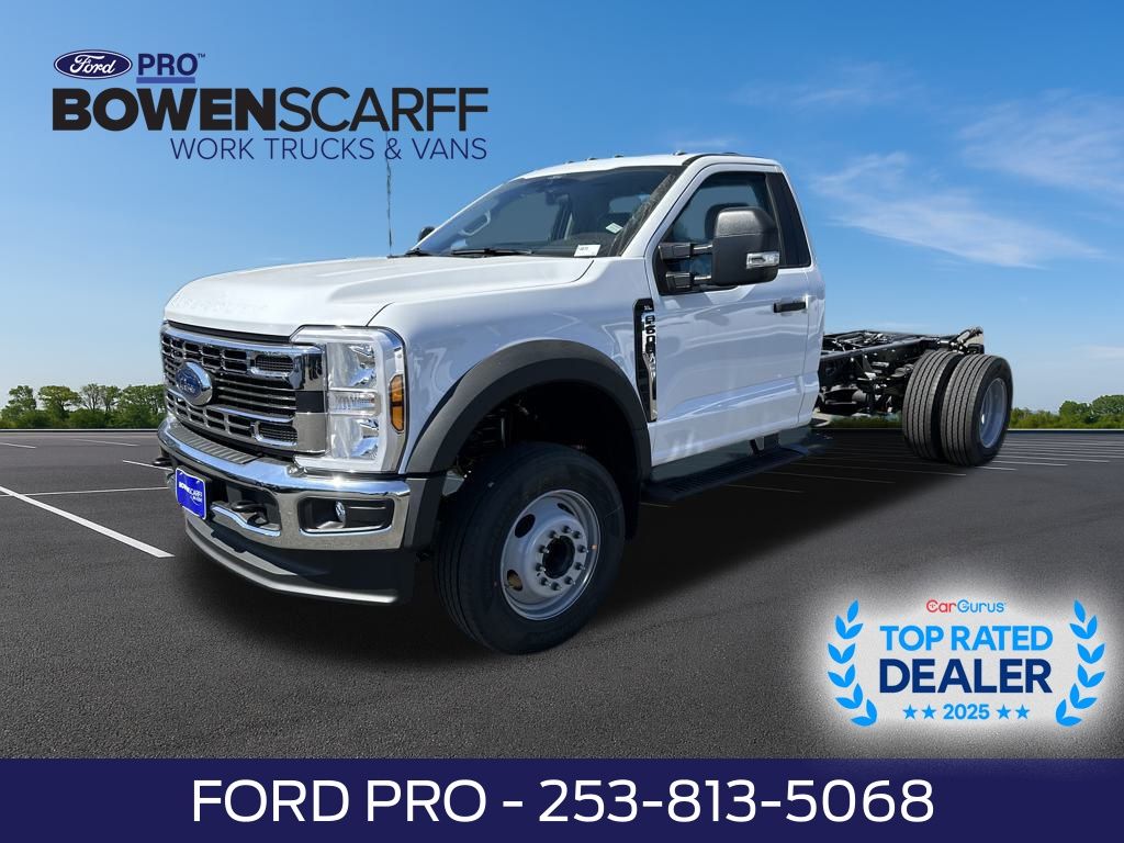 New 2025 Ford Super Duty F-600 Chassis Regular Cab (DRW) 169" Wheelbase XL