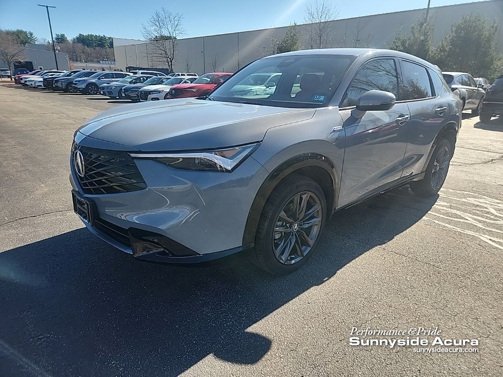 Urban Gray Pearl 2025 Acura ADX SH-AWD with A-SPEC Package SUV / Crossover All-Wheel Drive Continuously Variable Transmission