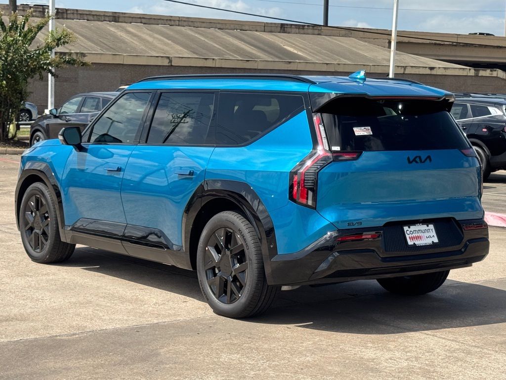 2026 Kia EV9 Land Blue at Shottenkirk Kia Fort Bend