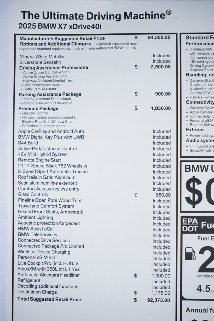 2025 BMW X7 xDrive40i 9