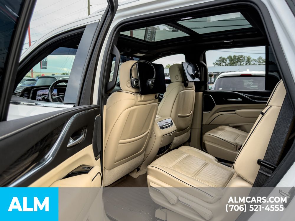 Used 2021 White Cadillac Premium Luxury image 17