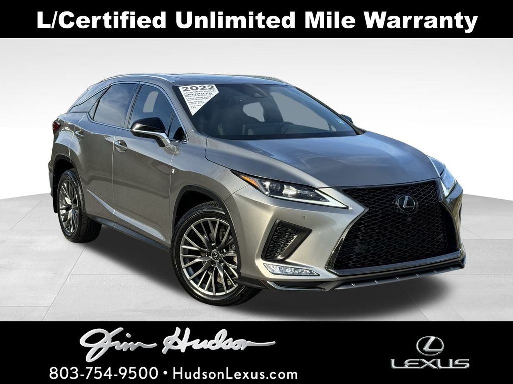 2022 Lexus RX 350 F Sport Handling 1