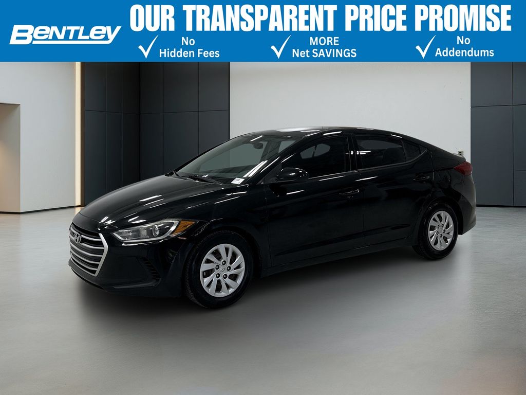 Phantom Black 2017 Hyundai Elantra Sedan Front-Wheel Drive 6-Speed Automatic