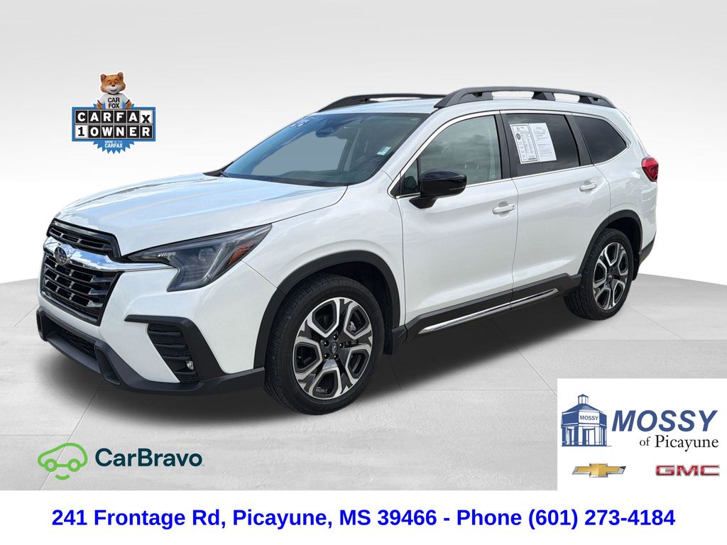 Crystal White Pearl 2024 Subaru Ascent Limited 7-Passenger AWD SUV / Crossover All-Wheel Drive Continuously Variable Transmission