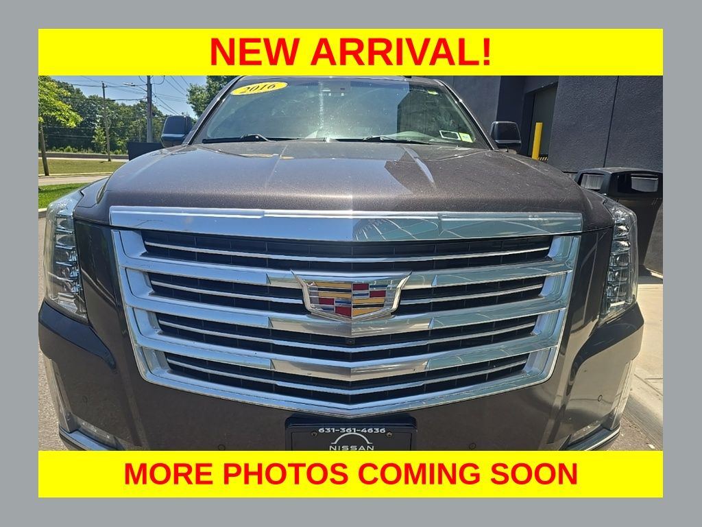 Dark Granite 2016 Cadillac Escalade ESV SUV / Crossover Four-Wheel Drive 8-Speed Automatic