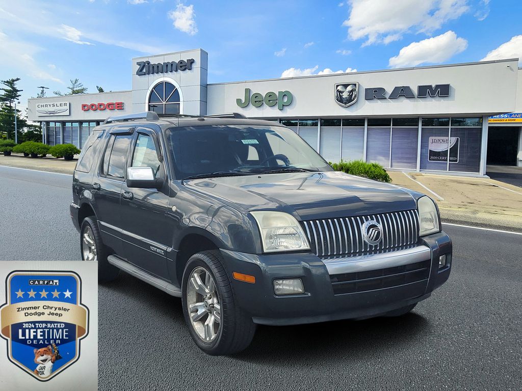 Gray 2010 Mercury Mountaineer SUV / Crossover All-Wheel Drive 5-Speed Automatic Overdrive