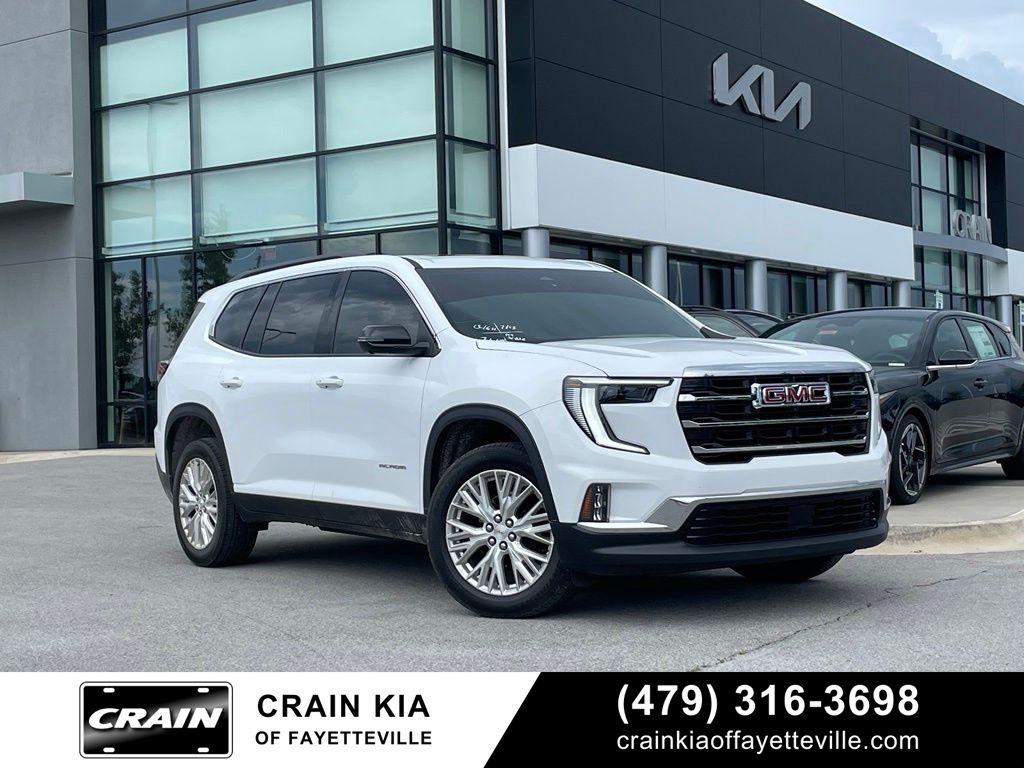 Summit White 2024 GMC Acadia SUV / Crossover Front-Wheel Drive 8-Speed Automatic