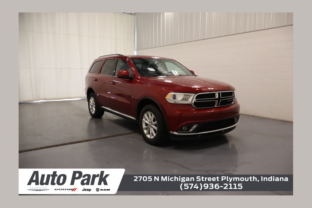 Deep Cherry Red Crystal Pearlcoat 2015 Dodge Durango SXT AWD SUV / Crossover All-Wheel Drive 8-Speed Automatic