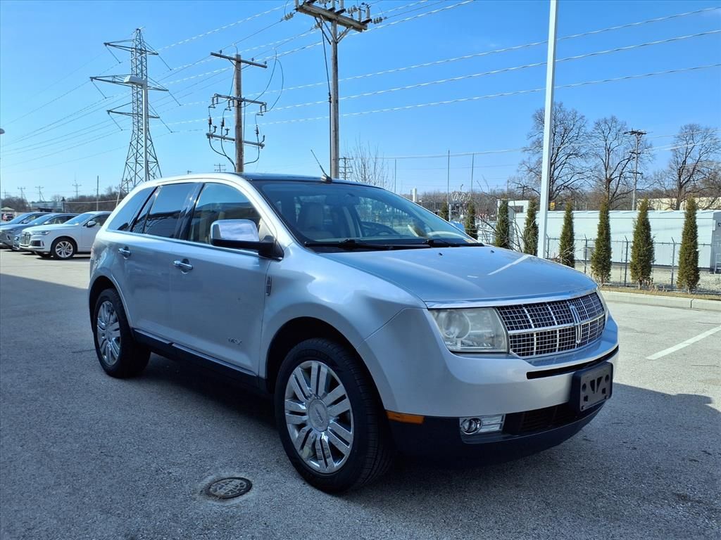 Silver 2010 Lincoln MKX AWD SUV / Crossover All-Wheel Drive 6-Speed Automatic Overdrive