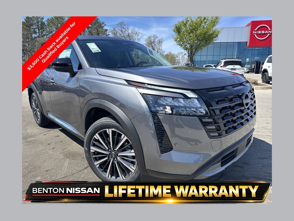 Gray (Gun Metallic) 2026 Nissan Pathfinder SUV / Crossover Front-Wheel Drive 9-Speed Automatic