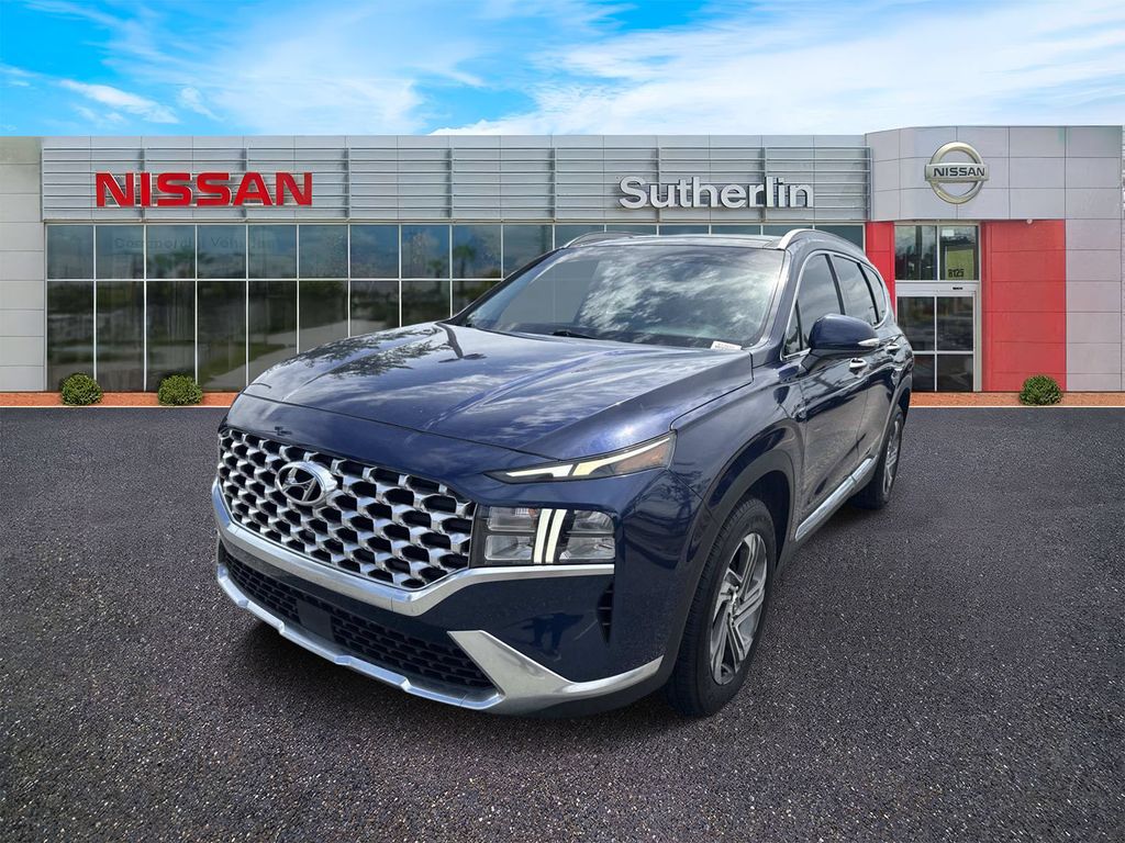 Stormy Blue 2022 Hyundai Santa Fe SUV / Crossover Front-Wheel Drive 8-Speed Automatic