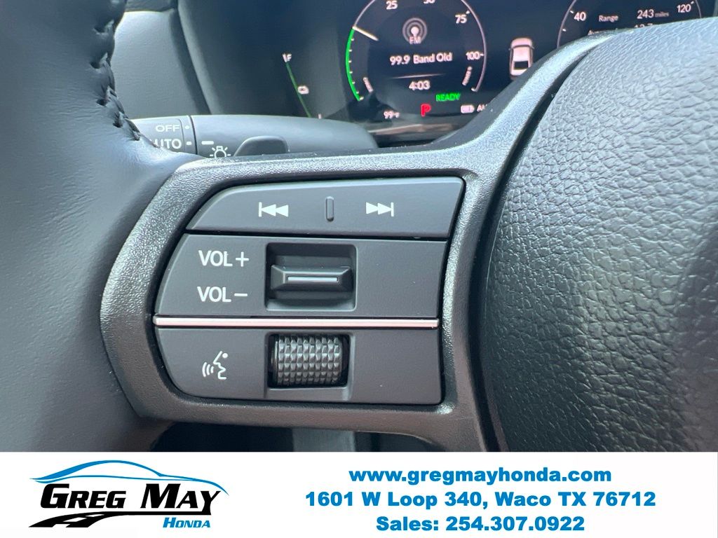 2026 Honda Accord Hybrid EX-L Gray at Greg May Honda