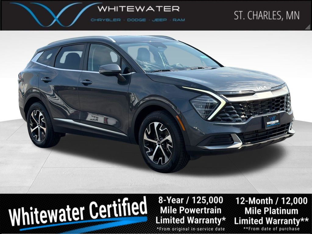 Gravity Gray 2024 Kia Sportage SUV / Crossover All-Wheel Drive 8-Speed Automatic