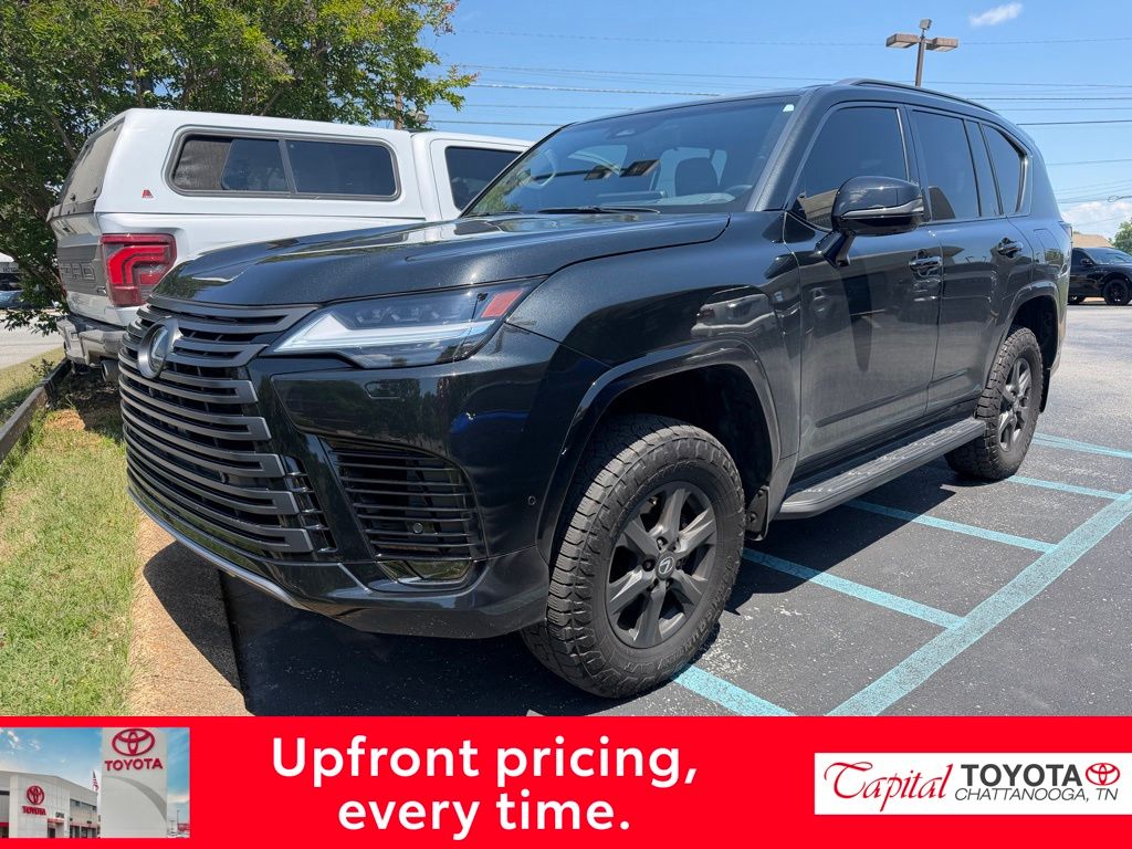 Black (Caviar) 2025 Lexus LX Hybrid SUV / Crossover All-Wheel Drive Automatic