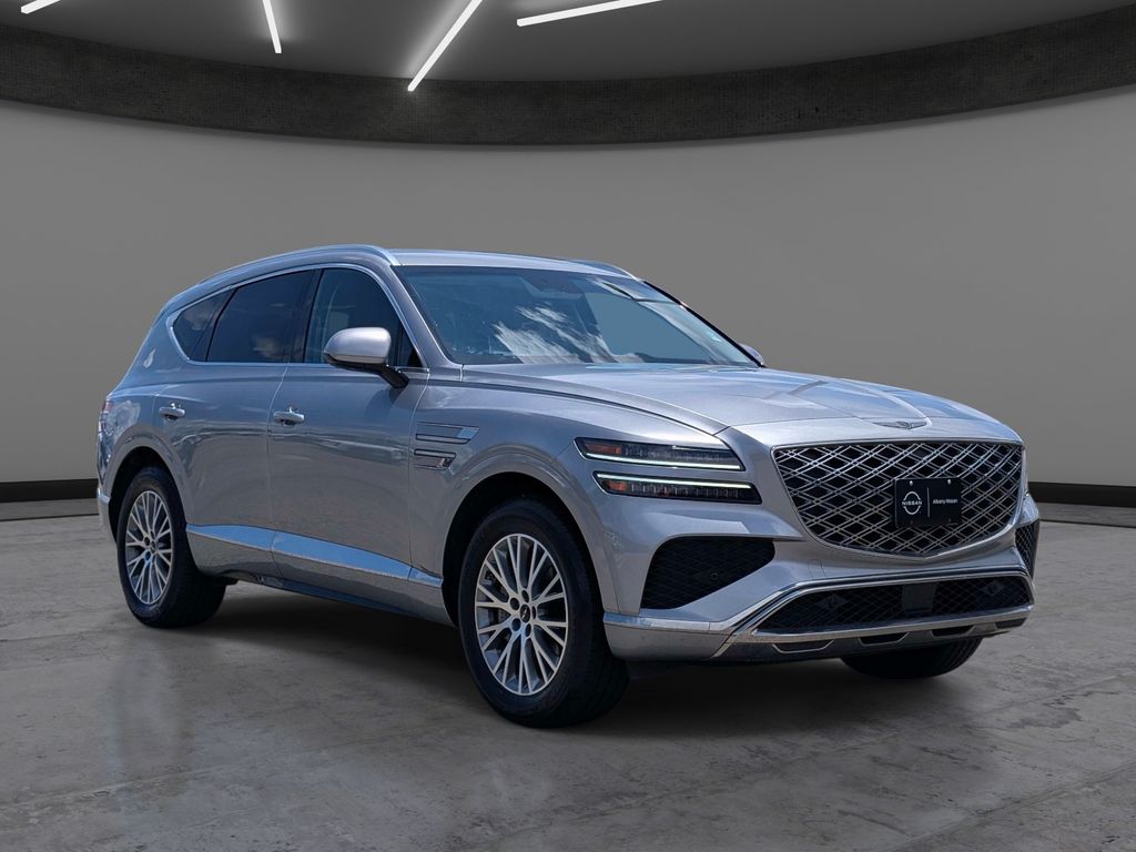Silver 2025 Genesis GV80 SUV / Crossover All-Wheel Drive 8-Speed Automatic