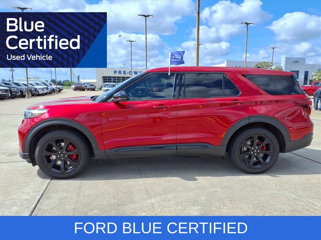 2021 Ford Explorer ST Red at Joe Myers Mazda Kia