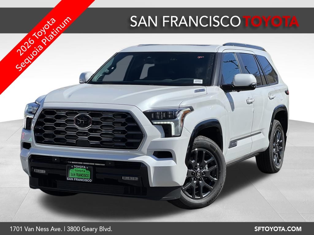 2026 Toyota Sequoia Platinum 4WD