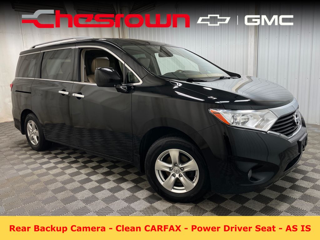 Super Black 2016 Nissan Quest SV Minivan Front-Wheel Drive Continuously Variable Transmission