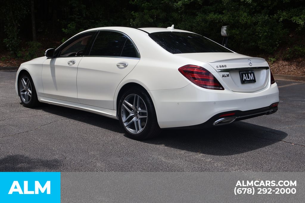 Used 2020 White Mercedes-Benz S 560 image 9
