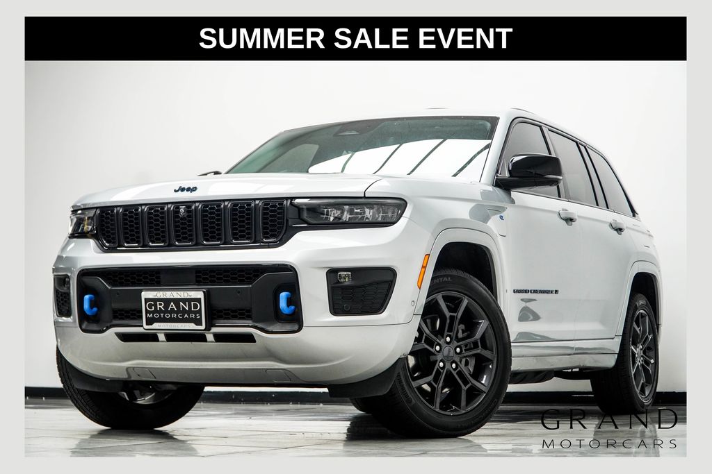 Silver Zynith 2024 Jeep Grand Cherokee 4xe SUV / Crossover Four-Wheel Drive 8-Speed Automatic